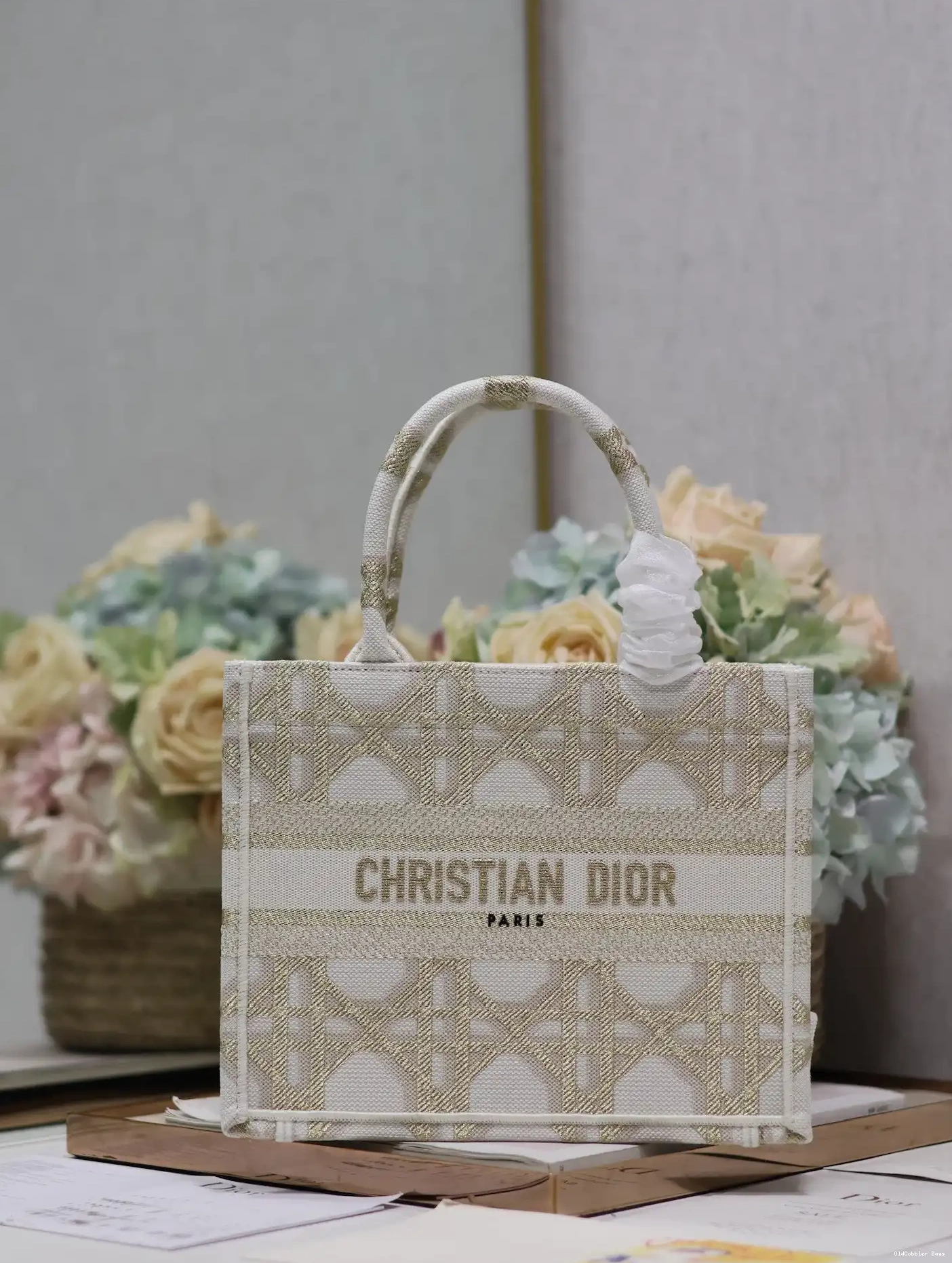 OldCobbler Bags SMALL DIRO BOOK TOTE-26.5*21*14CM 0612